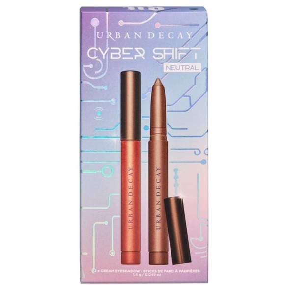 Urban Decay Eyeshadow Cyber Shift 24/7 Eye Shadow Stick Duo Neutral - Picture 3 of 8